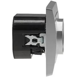 ChiliTec Schuko-Steckdose Unterputz Schwarz 2 St.