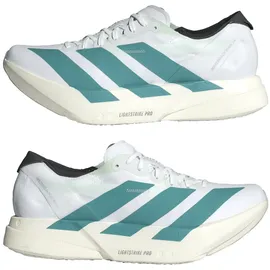 adidas Adizero Adios Pro 4 Herren Cloud White/Core Black/Silver Metallic 40 2/3