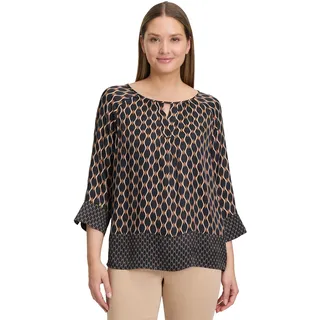 Betty Barclay Schlupfbluse mit Print schwarz