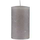 Rustic Kerzen Rustik-Kerze 100 x 50 mm taupe