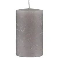 Rustic Kerzen Rustik-Kerze 100 x 50 mm taupe