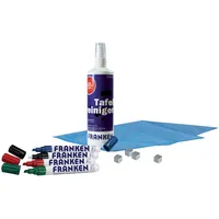 Franken Magnetboard Starter Set für Glastafeln mehrfarbig