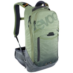 EVOC Fahrradrucksack Fr Trail Pro 10 Protektorenrucksack Trinkrucksack grün L/XL