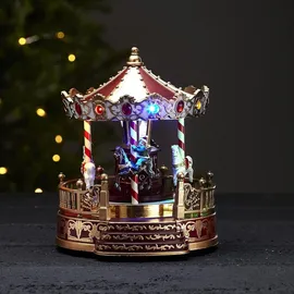 Star Trading Karussell Weihnachten blau