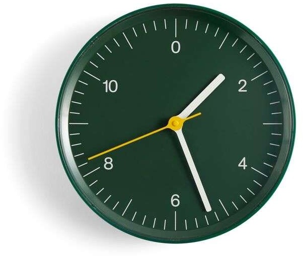 Hay - Wall Clock Green - cm