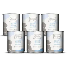 MjAMjAM zarte Ente & Geflügel an leckeren Möhrchen 6 x 800 g