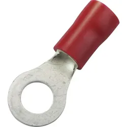 Ringkabelschuhe isoliert - M3; rot