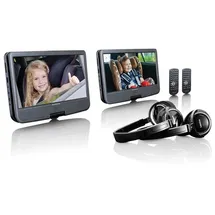 Lenco DVP-1046BK DVD-/Blu-Ray-Spieler DVD Player mit wiederaufladbarem Akku