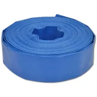 VidaXL Wasser-Flachschlauch 25 m 2 Zoll PVC