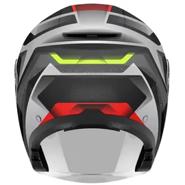 AGV Irides Zurigo Jethelm, schwarz-rot-gelb, Größe XS