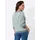 Casual Looks Ringel-Pullover Jade/Ecru 50