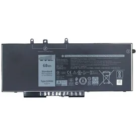 Dell Laptop-Batterie 4 Zellen, 8500 mAh 68 Wh