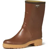 Aigle Bison Gummistiefel, Marrón Ambre, 43