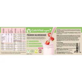 CALOVITAL PREMIUM KALORIENSHAKE VEGAN Erdbeere