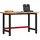 vidaXL Werkbank 140x60x83 cm Massivholz Akazie Rechteckig