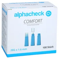 Berger Med Gmbh Alphacheck comfort Sicherheitslanzett.28 G 1,6 mm
