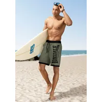 Lonsdale Badeshorts Clennell Black/Olive M