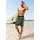 Lonsdale Badeshorts Clennell Black/Olive M