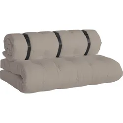 Loungesofa KARUP DESIGN "Buckle-Up", beige, B:95cm H:68cm T:140cm, Webstoff-Bezug (100% Acryl Dralon), Sofas, OUT