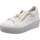 Gabor Sneaker Low Damen Weiß/Gold 40,5