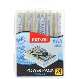 Maxell Alkaline Batterie LR03 AAA 24 St.