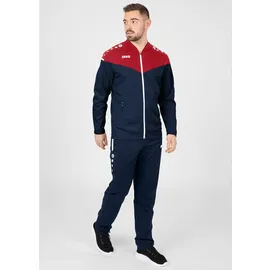 Jako Champ 2.0 Präsentationsjacke marine/chili rot L