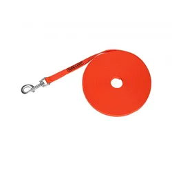 Farm-Land Hunde Schleppleine flach Orange Hundeleine Jagd Leine mit Karabiner