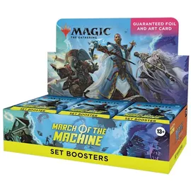 Wizards of the Coast March of the Machine Set Booster Display