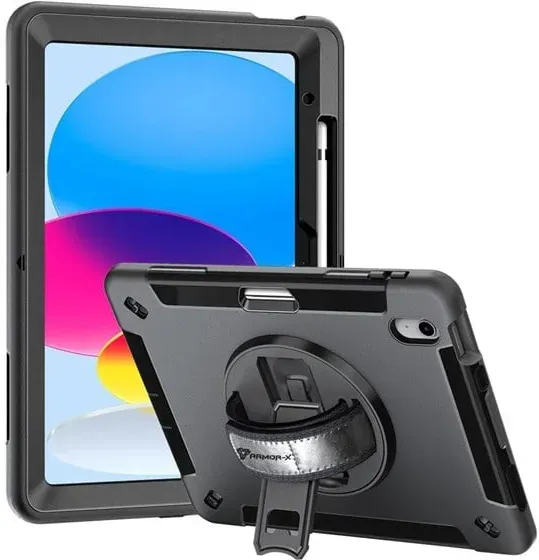 iPad 11-Inch (11th Gen / A16) | Rainproof military grade rugged case wit