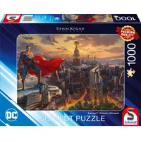 Schmidt Spiele 57590 Thomas Kinkade, Superman, Protector of Metropolis, 1000 Teile