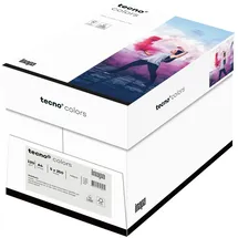Inapa farbiges Druckerpapier, buntes Papier tecno Colors: 120 g/m2, A4, 1.250 Blatt (5x250), hellgrau