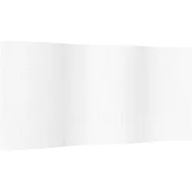 vidaXL Paravent Weiß 165x400 cm Bambus
