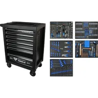 BRILLIANT TOOLS BT153347 Profi-Werkstattwagen mit 7 Schubladen und 347