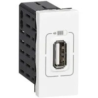 Legrand 77591 Msc Usb-Lademodul 1-Fach Ws