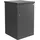 Biohort Mülltonnenbox Alex 3 80 x 88 x 129 cm dunkelgrau/metallic