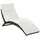 vidaXL Sonnenliege 162 x 64 x 86 cm braun/cremeweiß klappbar