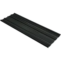 vidaXL Dachpaneel 12 Pcs 129 x 45 cm Anthrazit Verzinkter Stahl