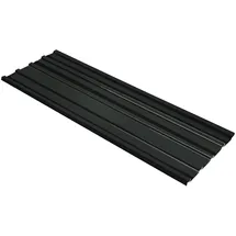 vidaXL Dachpaneel 12 Pcs 129 x 45 cm Anthrazit Verzinkter Stahl
