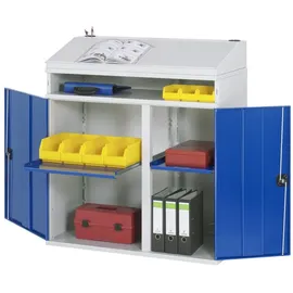 Rau Beistellschrank-Stehpult - Modell 01 BxTxH 1100x520x1110/1220mm