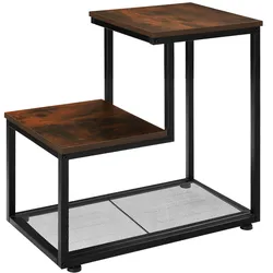 TECTAKE Beistelltisch Halifax 60,5x35,5x60,5cm