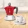 Bialetti Moka Induction 6 Tassen rot/silber