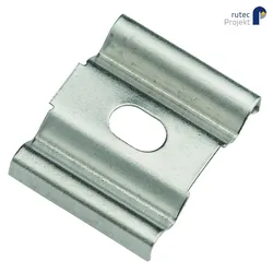 Rutec Projekt Montageklammer für Profil Bendable FUP18/6B, Metall RUP-PFE210