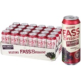 VELTINS Fassbrause Holunder Alkoholfrei, EINWEG (24 x 0.5 l Dose)