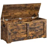 VASAGLE Schuhbank 40 x 100 x 46 cm braun