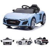 ES-Toys Kinderfahrzeug Elektro Auto "Audi R8 Spyder" MP3 blau | Gr.: onesize