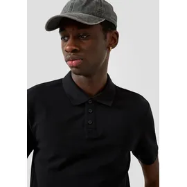 QS Poloshirt schwarz XL