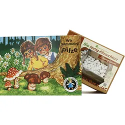Geschenkset Bio Champignon-Pilzzuchtset + Brettspiel""