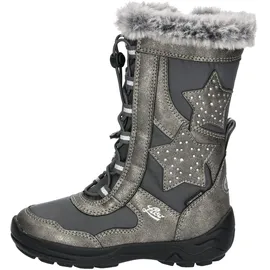 LICO Cathrin Schneestiefel Grau/Silber 33