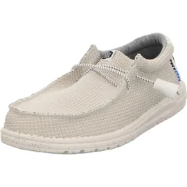 HEYDUDE Wally Sport Mesh Herren Weiß 40