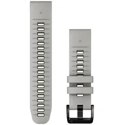 Garmin Quickfit-armbänder, Silikon nebelgrau/moosgrün/schwarz 22 mm